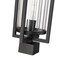 Z-Lite Aura 1 Light Outdoor Post Mount Fixture, 8in. W x 24.5in. H, Black 5013PHBS-BK - alternate 3